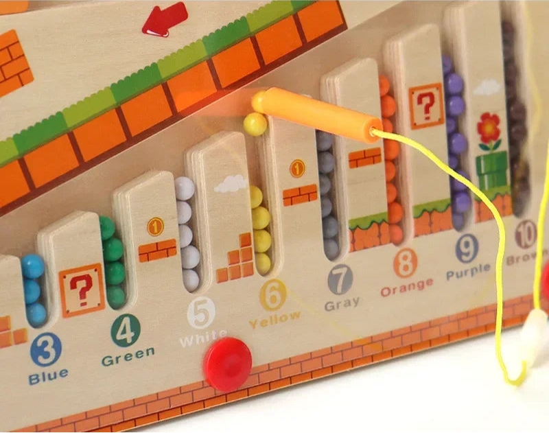 KlugSpiel - Holz Magnetisches Labyrinth für Kinder