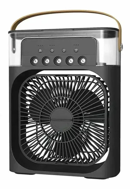 3-in-1 Mini-Luftkühler für Kinderzimmer & Sommerferien – Mit Luftbefeuchter, Ventilator & LED