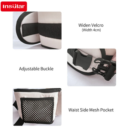Ergonomische Babytrage mit Hüftsitz