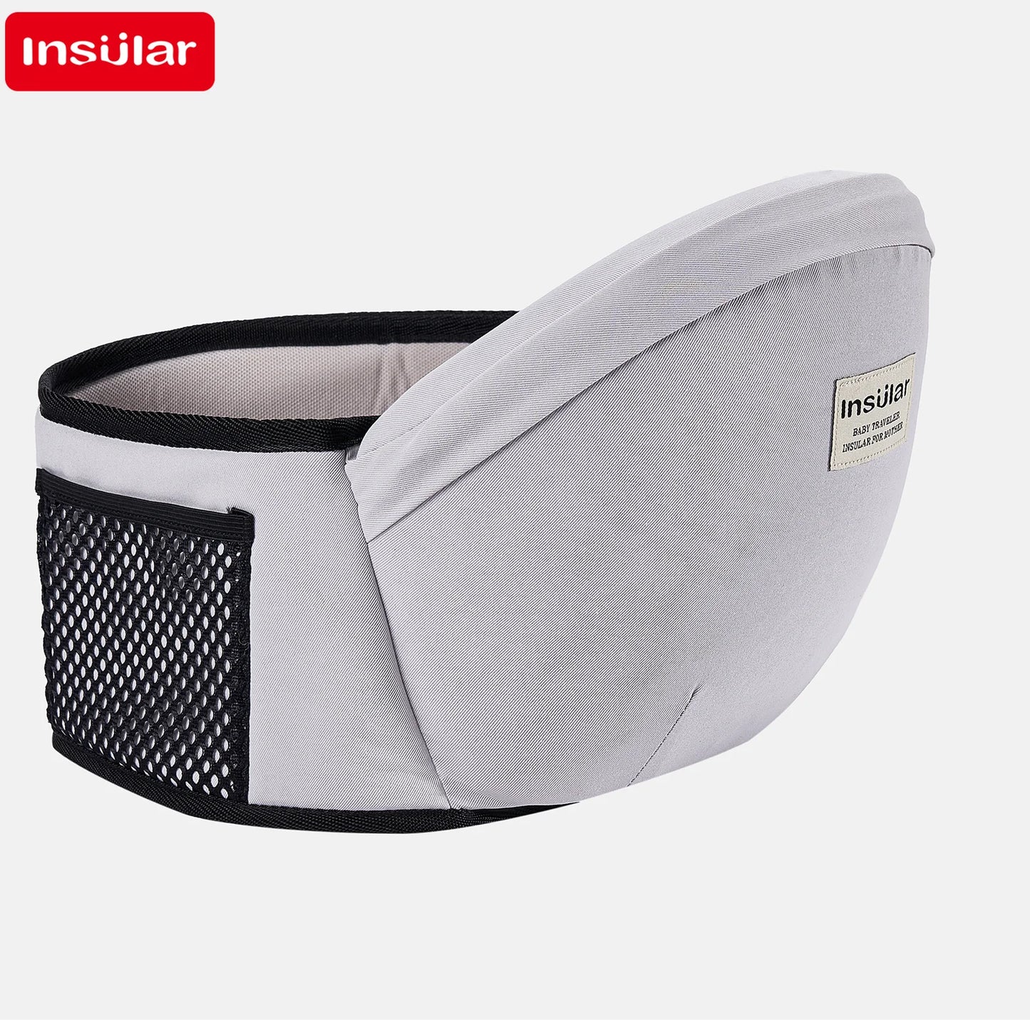 Ergonomische Babytrage mit Hüftsitz