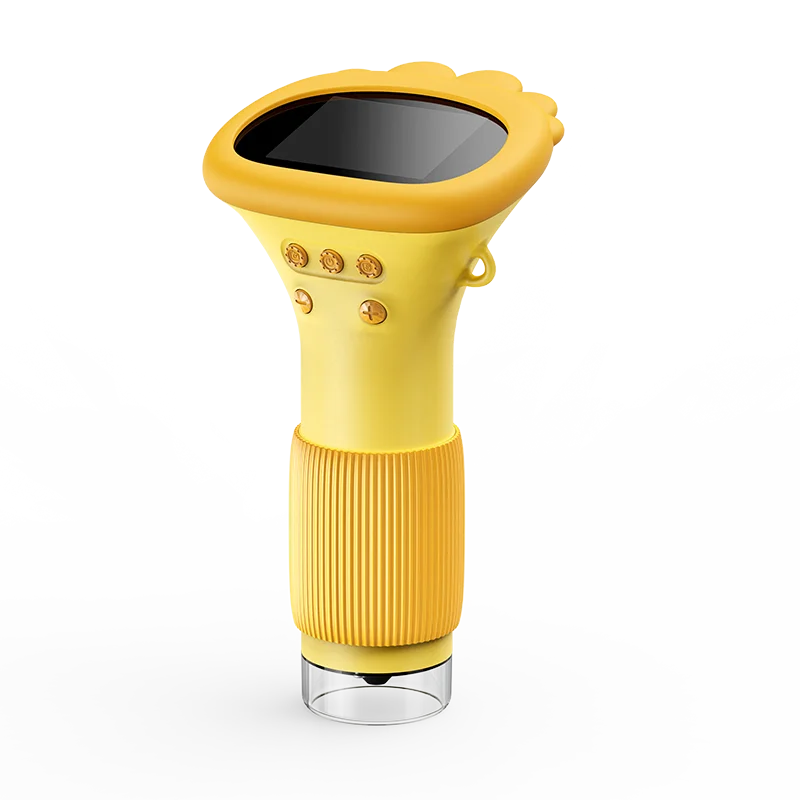LED Kinder Mikroskop 1000x gelb
