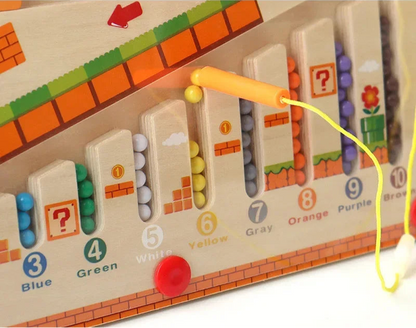 KlugSpiel - Holz Magnetisches Labyrinth für Kinder