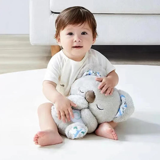 sanft atmendes Koala Kuscheltier